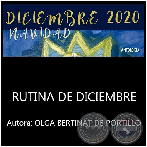 RUTINA DE DICIEMBRE - OLGA BERTINAT DE PORTILLO - Año 2020